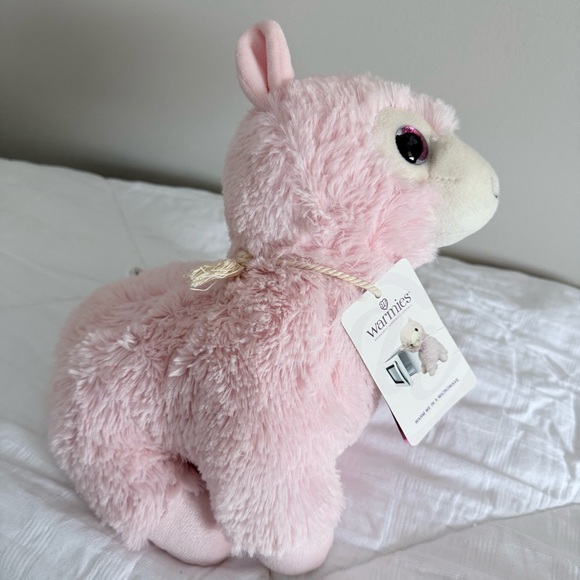 Warmies Pink Llama. New. Weighted. Microwavable. Lavender scented. - Picture 9 of 10